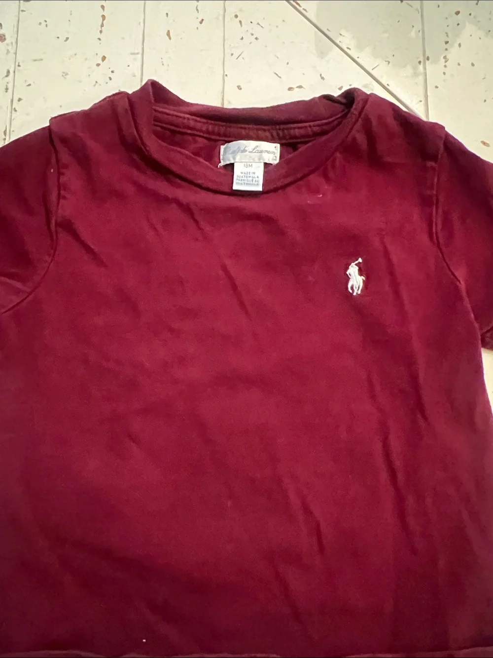 Ralph Lauren Kids Polo & Tee Set - Navy, Red, Maroon, Orange 18 & 24 months